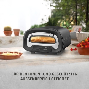 Cuptor electric pentru pizza CASO PizzaChef 430, 80-430C, cu Pizzastein 33x33 cm - Img 7
