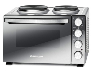 Cuptor electric Rommelsbacher KM 3300-2, 30L, 3250W, argintiunegru - Img 5