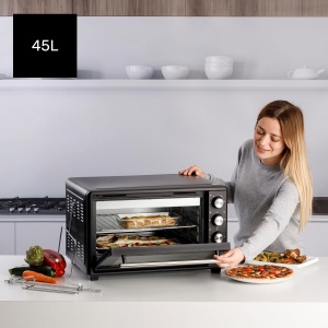 Cuptor electric Taurus Horizon 45L, 2000W, 15 functii - Img 2
