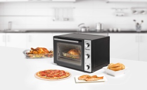 Cuptor Mini Bestron AOV31PS, 31L, 1500W, Inox - Img 6
