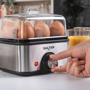 Cuptor pentru oua Salter, capacitate 8 oua, timer 15 minute, design compact - Img 4