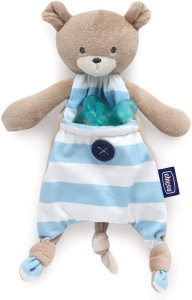 Cuscus cu Chicco Pocket Friend, Baiat, Culoare Albastra, 1 Bucata - Img 3