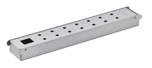 Cutie de Afumat ROSLE VIDERO din Otel Inoxidabil, 40.8 cm, pentru Gratar Gas