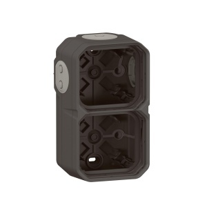 Cutie de conectie Legrand Plexo 2-fach, IP55, culoare antracit - Img 2
