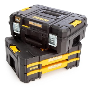 Cutie de depozitare Dewalt T STAK Combo DWST83395-1, 21.6L, IP54, 2 sertare - Img 2