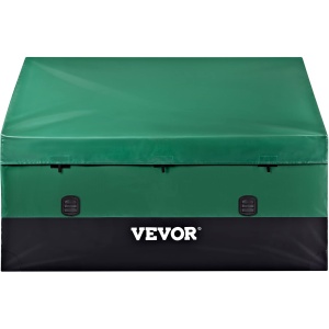 Cutie de depozitare VEVOR 1013L pentru exterior, 147x86x108cm, impermeabila, verde si negru - Img 9