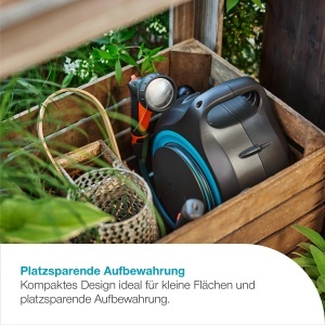 Cutie de furtun portabila Gardena MoveMatic, 12.5 m, design compact - Img 4