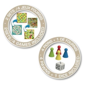 Cutie de jocuri Smoby pentru masa de picnic, cu accesorii si jocuri pentru copii - Img 5