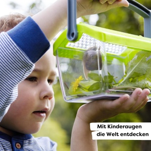 Cutie de observare insecte HABA Terra Kids, 19.5x10.5x11.5 cm, din plastic transparent - Img 2
