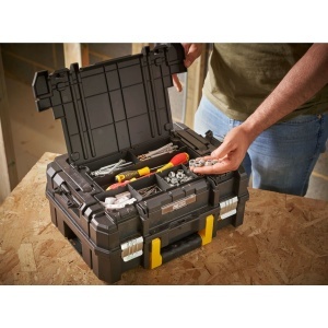 Cutie de unelte STANLEY Pro-Stack FMST1-71967, 14 litri, cu organizator, portabila - Img 4