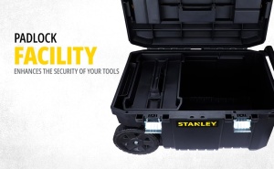 Cutie de unelte STANLEY STST1-80150, 50L, cu roti si maner telescopic - Img 7