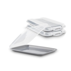 Cutie pentru Mezeluri GRIFEMA, Set 3 bucati, Material BPA-free, Capacitate Mare