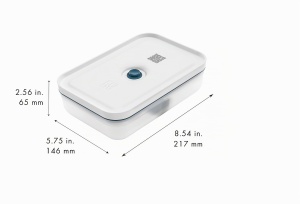 Cutie Vakuum ZWILLING Fresh Save, 1.0 L, Semitransparent, Plastic - Img 3
