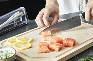 Cutit bucatar Tefal Ever Sharp K25690 165 cm Tehnologie de ascutire automata NegruArgintiu - Img 13
