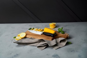 Cutit de carne ZWILLING Vier Sterne 16 cm, otel inoxidabil, maner ergonomic, negru - Img 3