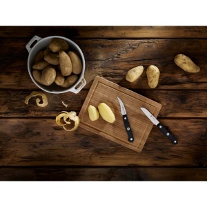 Cutit de curatat ZWILLING Gourmet, 6 cm, otel inoxidabil, maner ergonomic, negru - Img 2