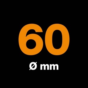 Cutit de inlocuire Fiskars 60mm, din otel cu acoperire de titan, pentru taiere precisa - Img 3