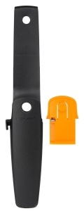 Cutit de lucru Fiskars 1023619 cu lama din otel inoxidabil, ergonomic, negruorange - Img 7