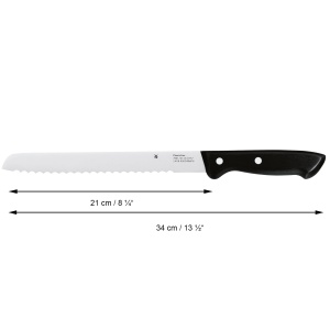 Cutit de paine WMF Classic Line 34 cm lama 21 cm otel inoxidabil maner ergonomic - Img 2