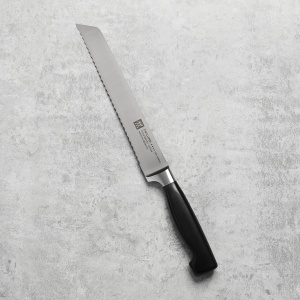 Cutit de paine ZWILLING Vier Sterne, 20 cm, otel inoxidabil, negru - Img 6