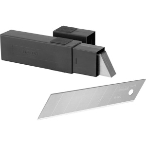 Cutit de taiat Stanley FatMax 25mm, 20 bucati, lame induse pentru carton, plastic si piele