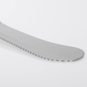 Cutit pentru mic dejun/unt Westmark 2, cu margine zimtata si varf lat al lamei, lungime: 22 cm, otel inoxidabil, argintiu, 135922E3 - Img 2