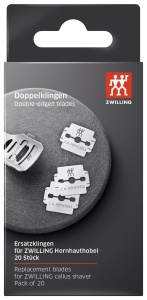Cutite de schimb ZWILLING pentru ras de piele, 20 bucati, otel inoxidabil - Img 5