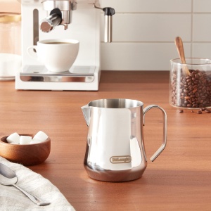 De'Longhi Melkkan DLSC069, Melkkan voor Handmatig Opschuimen, Ergonomic Hand Greeting, Capacitate 500 ml, Roestvrij Staal - Img 2