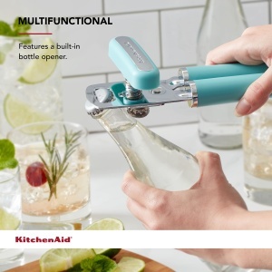 Deschizator de conserve si sticle KitchenAid Gourmet, 21.6 cm, Aqua Sky - Img 5