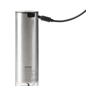 Deschizator de vin electric DOMO DO3103, inox, cu LED, reincarcabil - Img 6