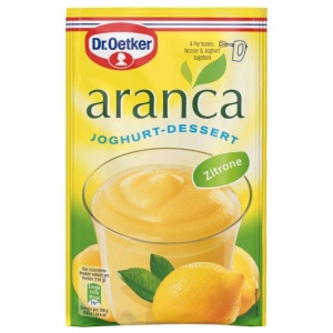 Desertpulver Dr. Oetker Aranca Zitrone 75 g pentru 4 portii