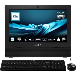 Desktop All-in-One MSI PRO AP162T, 15.6 FHD, Intel N100, 4GB RAM, Negru