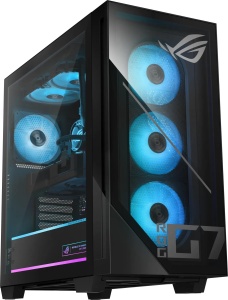 Desktop gaming ASUS ROG GM700TZ AMD Ryzen 7 8700F 32GB RAM 2TB SSD Negru