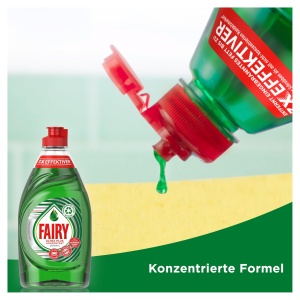 Detergent de vase Fairy Original, 8x900 ml, ultra concentrat, putere de curatare ridicata - Img 5