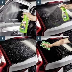 Detergent pentru geamuri SONAX ScheibenStar 750 ml, fara dungi, cu parfum fructat - Img 5