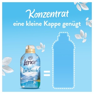 Detergent pentru rufe Lenor Luftfrisch Alpensee, 50 spalari, ultra concentrat - Img 4