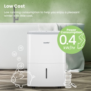 Dezumidificator Comfee 16L24hDimensiunea camerei aprox 80m332m2Compatibil cu APPSmart moduTimer 24HRezervor de apa 3LAnti-umiditateMucegai MDDF-16DEN7 - Img 2