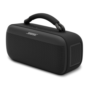 Difuzor portabil Bose SoundLink Max, difuzor Bluetooth mare rezistent la apa, durata de viata a bateriei de pana la 20 de ore, USB-C, intrare AUX incorporata de 3,5 mm, negru - Img 1