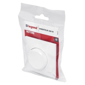 Dimmer cu buton Legrand Neptune 300 W Alb - Img 5
