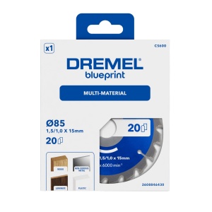Disc Saw Dremel Blueprint CS600 85 x 1,51 x 15mm - Multi-Material - Img 2