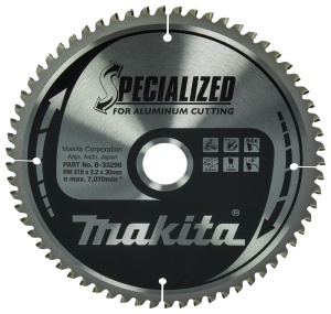 Disc Saw Makita B-33299, 216 x 30 mm, 64 dinti, compatibil cu alte branduri