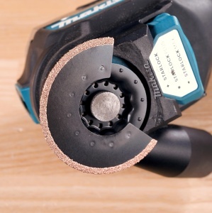 Disc segment multitool Makita B-65040, 70 mm, granulatie 50, pentru mortar si beton - Img 4