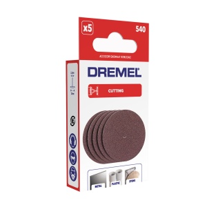 Discuri de taiere Dremel 540, set de 5 bucati, 32mm, pentru metal, lemn si plastic - Img 5
