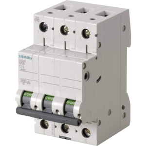 Disjunctoare Siemens 5SL63327 6kA C32 3P 400V, Protectie scurtcircuit si suprasarcina