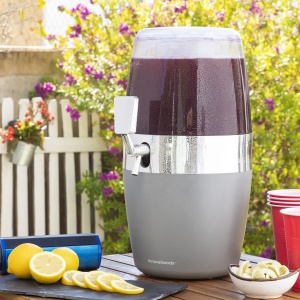 Dispenser bauturi InnovaGoods 4L, gri, cu racire, portabil - Img 5