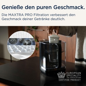 Dispenser de apa BRITA YOURCE mini, 4 litri, negru, cu selectie temperatura - Img 3