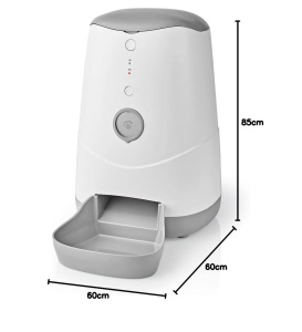 Dispenser de mancare pentru animale NEDIS SmartLife Wi-Fi 3,7L - Img 9