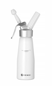 Dispenser frisca Hendi 05L aluminiu alb accesorii incluse