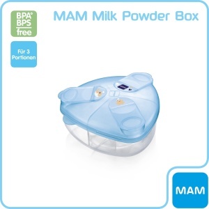 Dispenser lapte praf MAM 3 portii, BPA-free, design WalFrosch - Img 3