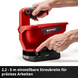 Dispersor Universal Einhell GE-US 18 Li, Capacitate 3.3L, 5m Latime, 18V - Img 9